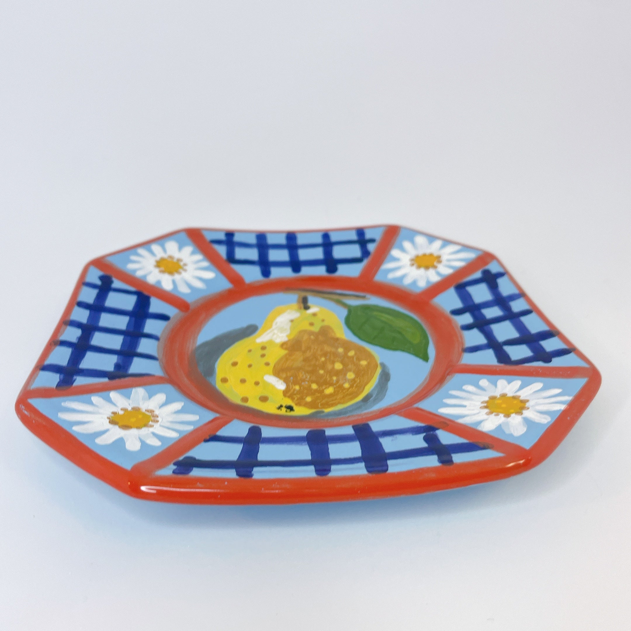 ハンドメイド 海外製 飾り皿 プレート - 食器